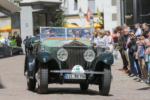 Rolls-Royce Phantom I Dual Cowl Open Tourer (1927) - 29. British Classic Car Meeting St. Moritz 2023