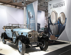 Rolls-Royce Phantom I Open Tourer (1926) - mit Windovers-Karosserie, Neuzugang bei BMW (Techno Classica 2018)