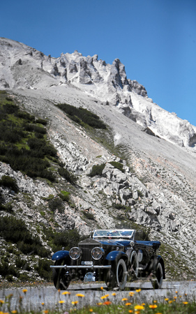 Rolls-Royce Phantom I Springfield (1928) - am British Classic Car Meeting St. Moritz 2015