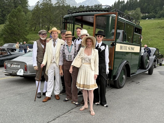 Bild: Rolls-Royce Phantom II (1931) – am British Classic Car Meeting