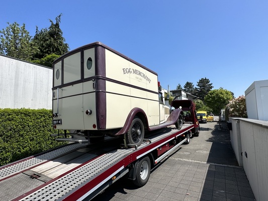 Bild: Rolls-Royce Phantom II (1931) – in der Schweiz angekommen
