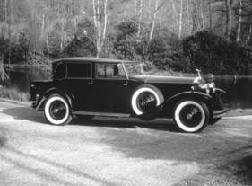 Rolls-Royce Phantom II (1931) - mit Brewster-Karosserie, 1990 an der Versteigerung von Christies in Pebble Beach angeboten
