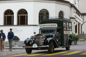 Bild Rolls-Royce Phantom II "Hotel Bus" Beutler (1931) - am 31. British Classic Car Meeting St. Moritz 2025
