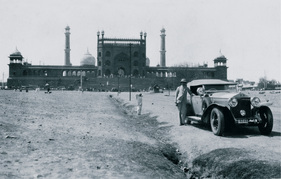 Rolls-Royce Phantom II - aufgenommen in Delhi