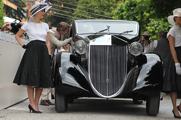 Rolls-Royce Phantom II von Jonckheere (1934) - am Rande des Concorso d'Eleganza Villa d'Este 2012 beobachtet