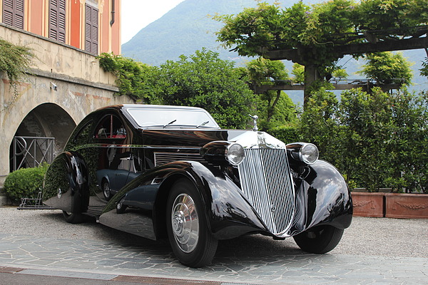 Rolls-Royce Phantom II von Jonckheere (1934) - am Rande des Concorso d'Eleganza Villa d'Este 2012 beobachtet