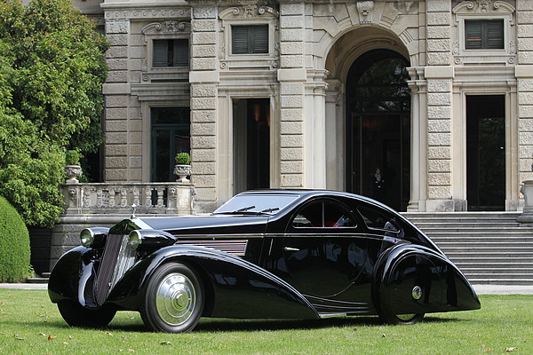 Rolls-Royce Phantom II von Jonckheere (1934) - am Rande des Concorso d'Eleganza Villa d'Este 2012 beobachtet