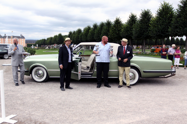 Bild: Rolls-Royce Phantom VI Cabriolet Frua (1973) - beeindruckendes Einzelstück und Star der Veranstaltung - Classic-Gala Schwetzingen 2016