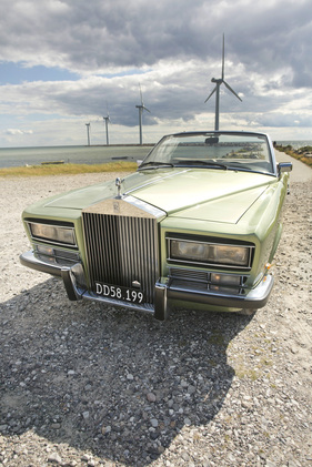 Rolls-Royce Phantom VI Frua Cabriolet (1973) - Frontgestaltung mit Rechteckelementen Rolls-Royce Phantom VI Frua Cabriolet (1973) - Frontgestaltung mit Rechteckelementen