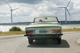 Rolls-Royce Phantom VI Frua Cabriolet (1973) - das Heck wirkt leichtfüssig