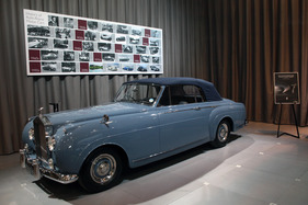 Rolls-Royce Silver Cloud Drophead Coupé (1957) - auf dem Stand von BMW/Rolls-Royce (Techno Classica 2013)
