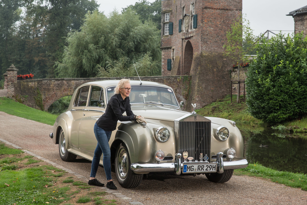 Rolls-Royce Silver Cloud I (1956) - Heike besitzt und pflegt den Rolls schon seit einigen Jahren