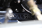 Rolls-Royce Silver Cloud III (1963) - Rolls-Royce-Schriftzug auf dem V8