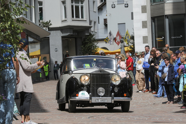 Rolls-Royce Silver Down (1952) - 29th British Classic Car Meeting St. Moritz 2023