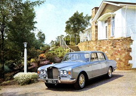 Rolls-Royce Silver Shadow (1968) - Abbildung aus einem Verkaufsprospekt