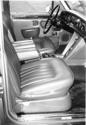 Rolls-Royce Silver Shadow (1976) - Interieur des Testwagens von 1976