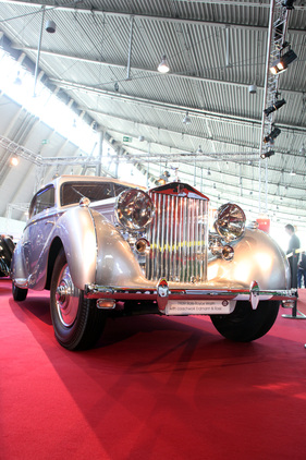 Rolls-Royce Silver Wraith (1939) - mit Erdmann & Rossi Karosserie in der Sonderausstellung - Retro Classics Stuttgart 2014