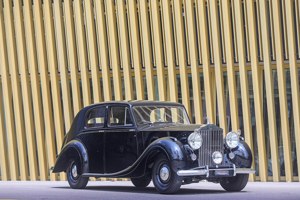 Rolls-Royce Silver Wraith (1947) - als Lot 137 an der "Gstaad Classic Car Auction" der Oldtimer Galerie Toffen am 29 Dezember 2023