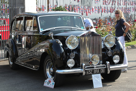 Rolls-Royce Silver Wraith (1954) - für den Staatsmann - am Swiss Classic British Car Meeting Morges vom 4. Oktober 2014