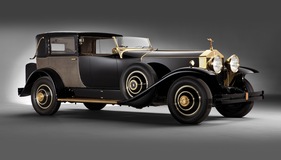 Rolls-Royce Springfield Phantom I Riviera Town Brougham 1929 - Seitliche Frontansicht