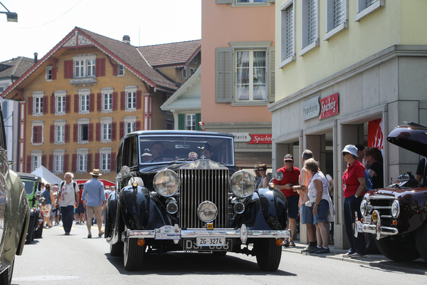 Rolls-Royce Wraith Sedan (1939) - on the public cab rides - Oldtimer in Obwalden (O-iO) 2023