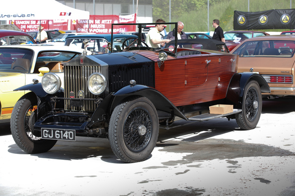 Rolls-Royce mit Holzheck - Dolder Classics Mai 2015