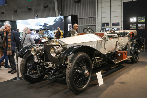 Rolls-Royde 40/50 HP Silver Ghost (1912) – London to Edinburgh Tourer, gezeigt von Lukas Hüni – Rétromobile Paris 2025