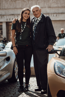 Romano und Elisa Artioli im Jahr 2025