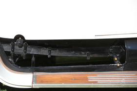 Romer Six Roadster (1916) - offenliegende Blattfedern der Hinterachse - 40. Oldtimer-Meeting Baden-Baden 2016