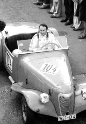Rosengart 2000 (1936) - Startklar auf dem Nürburgring.