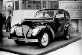 Rosengart 5CV (1932) - unorthodoxe Gestaltung mit auffälligem Kühlergrill