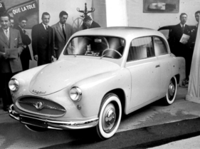 Rosengart Ariette (1953) - auf dem Pariser Autosalon