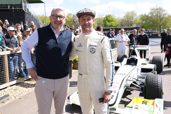Ross Brawn und Jenson Button wiedervereint - 83. Goodwood Members' Meeting 2026