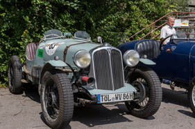 Rover 10 Special (1935) – Ecurie Anges Bleus im Boxenstop Tübingen 2025