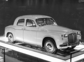 Rover 100 (1959) - modernisierte Version auf dern London Motor Show 1959
