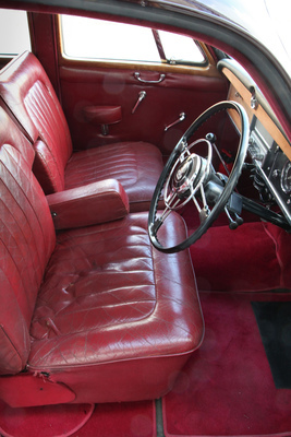 Rover 100 P4 (1959) - Sitze fast wie eine Frontsitzbank