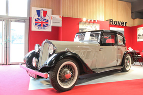Rover 14 Sports Saloon (1936) - auf dem Clubstand - Rétromobile Paris 2017