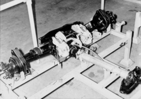 Rover 2000 (1963) - Hinterachse