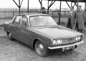 Rover 2000 (1963) - bei ersten Probefahrten
