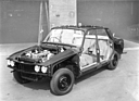 Rover 2000 (1963) - selbstragende Grundstruktur - die übrigen Bleche übernehmen keine tragende Fuktion