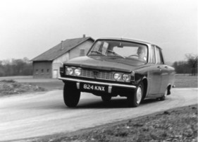 Rover 2000 (1964) - im Test in einer Rechtskurve