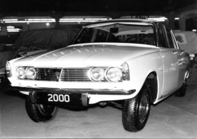 Rover 2000 (1964) - technisch besonders interessantes Zweiliter-Modell - Genfer Automobilsalon 1964