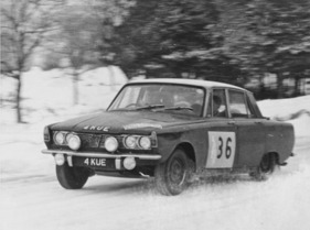 Rover 2000 (1965) - Klassensieg bei der Rallye Monte Carlo 1965