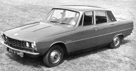 Rover 2000 (1971) - die Zweiliter-Version sah äusserlich fast identisch aus wie der V8