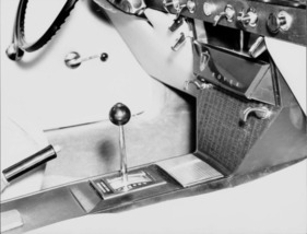 Rover 2000 Automatic (1967) - Automatik-Wahlhebel