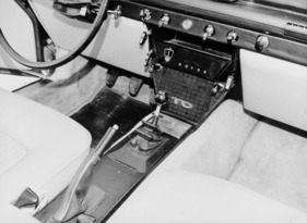 Rover 2000 TC (1966) - Mittelkonsole
