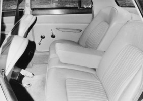 Rover 2000 TC (1966) - Rücksitze