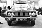 Rover 2000 TC (1970) - der neue Kühlergrill ab Baujahr 1971