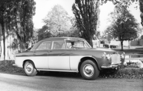 Rover 3 Litre (1959) - beliebte Zweifarbenlackierung