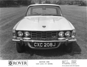 Rover 3500 (1970) - ab Baujahr 1971 gab es einen neuen "look"